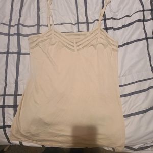 Tan colored tank top from The Buckle